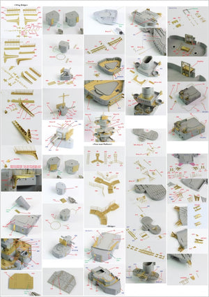 Pontos 23001F2 BISMARCK 1941 Detail Up Set Basic Ver.2 1/200 – Bild 23