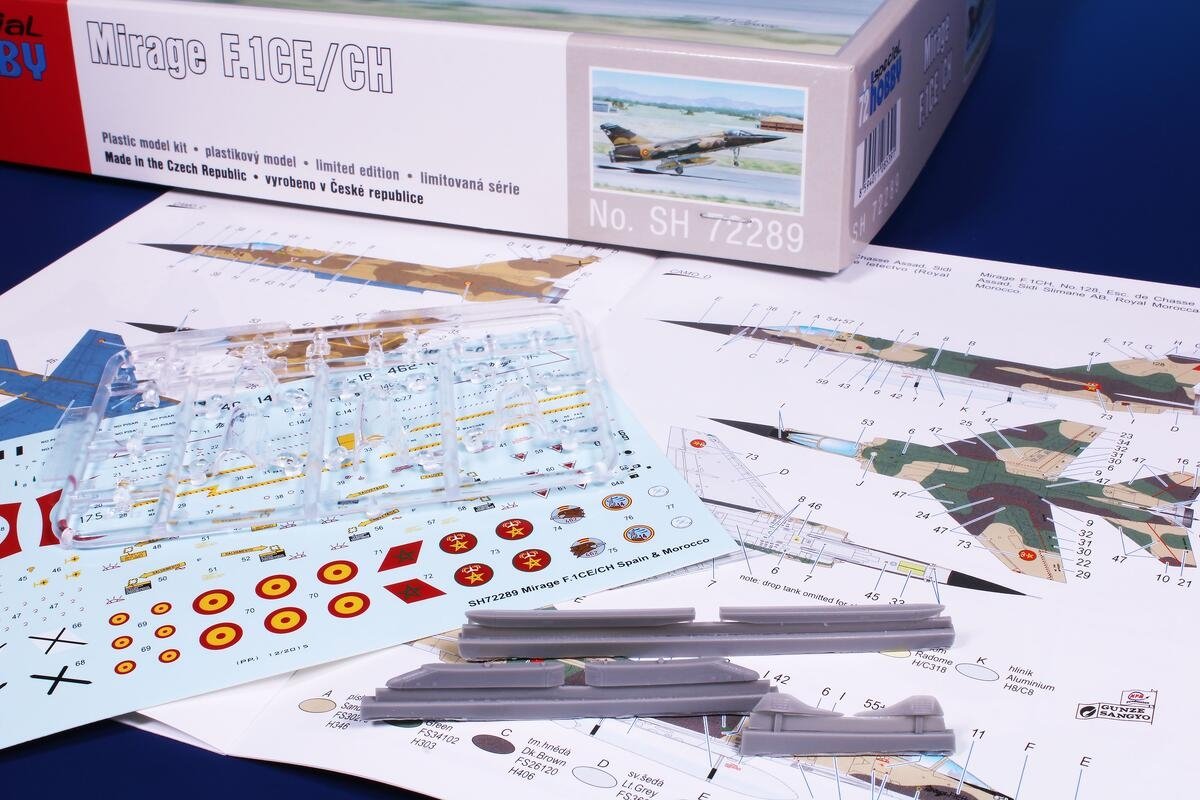 Special Hobby 72289 Mirage F.1 CE/CH 1/72 – Bild 9