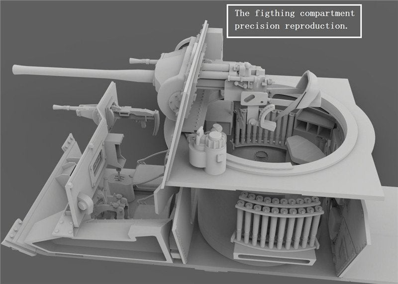 Gecko Models 35GM0002 CRUISER TANK MK.II A,A10 MK.IA WITH INTERIOR 1/35 – image 7