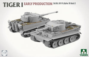 Takom 2196 TIGER I EARLY-PRODUCTION Sd.Kfz.181 Pz.Kpfw.VI Ausf.E 1/35 – image 2