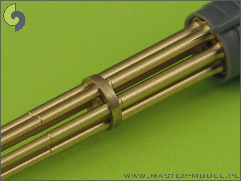 Master AM-32-029 M61 A1 Vulcan - Six-barrelled rotary 20mm cannon - turned barrels with etched barrel clamps 1/32 – image 6