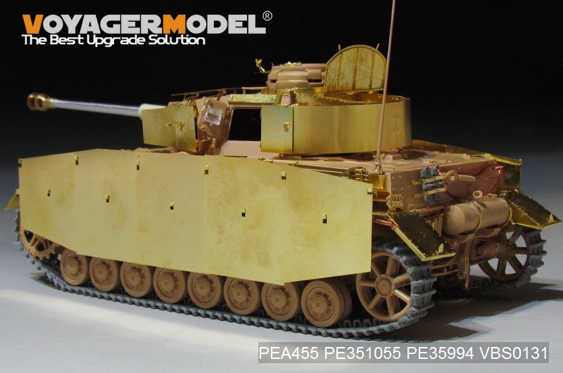 Voyager Model PEA455 WWII German Panzer.IV Ausf.H Early Version Schurzen (GP) 1/35 – image 3