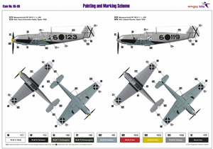 Wingsy Kits D5-09 MESSERSCHMITT Bf 109 E-1 and E-3 Legion Condor 1/48 – image 17