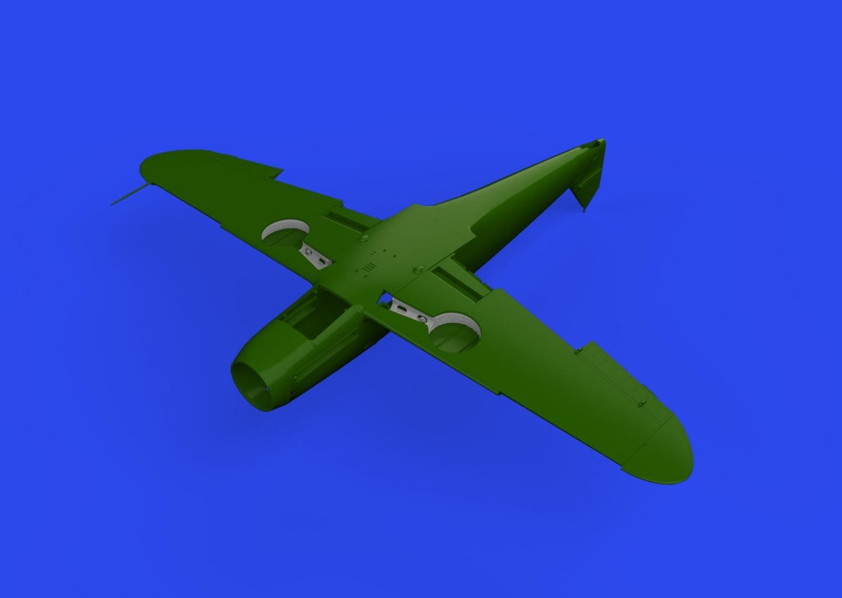 Eduard 648880 Bf 109F wheel bays rounded PRINT EDUARD 1/48 – image 2