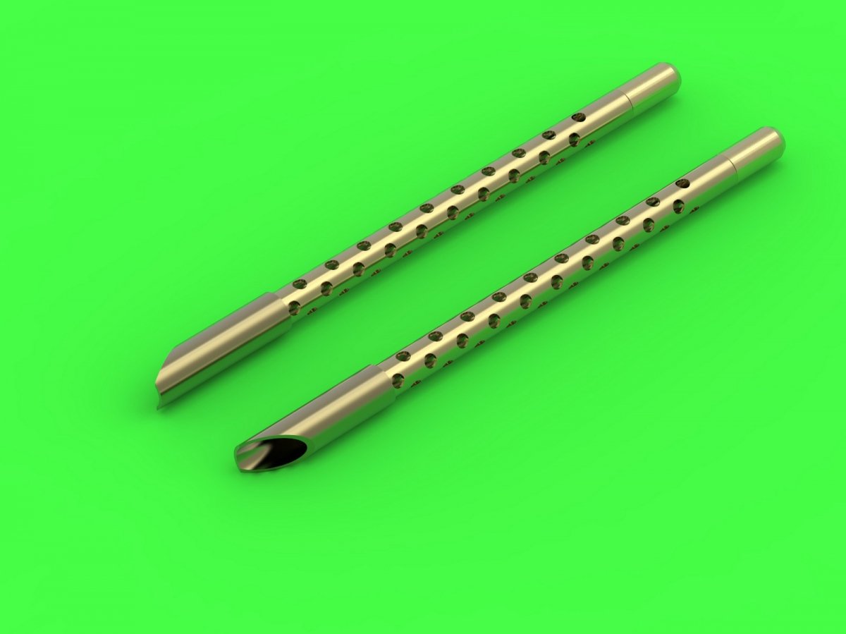 Master AM-48-138 Boeing B-17 Flying Fortress Machine gun barrels set 1/48 – Bild 2