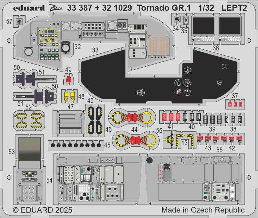 Eduard 33387 Tornado GR.1 for ITALERI 1/32