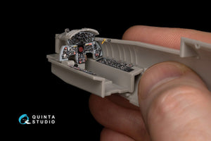 Quinta Studio QD48150 F-104S 3D-Printed &amp;amp; colored Interior on decal paper (Hasegawa) 1/48 – obrázek 4