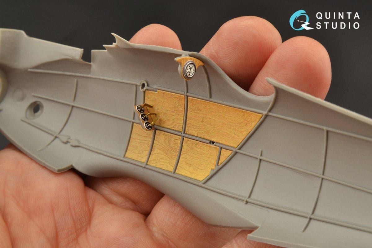 Quinta Studio QD32112 Pfalz D.III 3D-Printed &amp;amp; colored Interior on decal paper (Roden) 1/32 – image 5