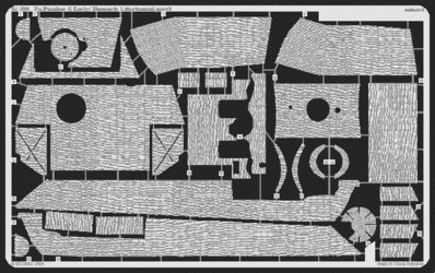 Eduard 35393 Panther Ausf. G early Zimmerit Horizontal 1/35 Tamiya – image 2