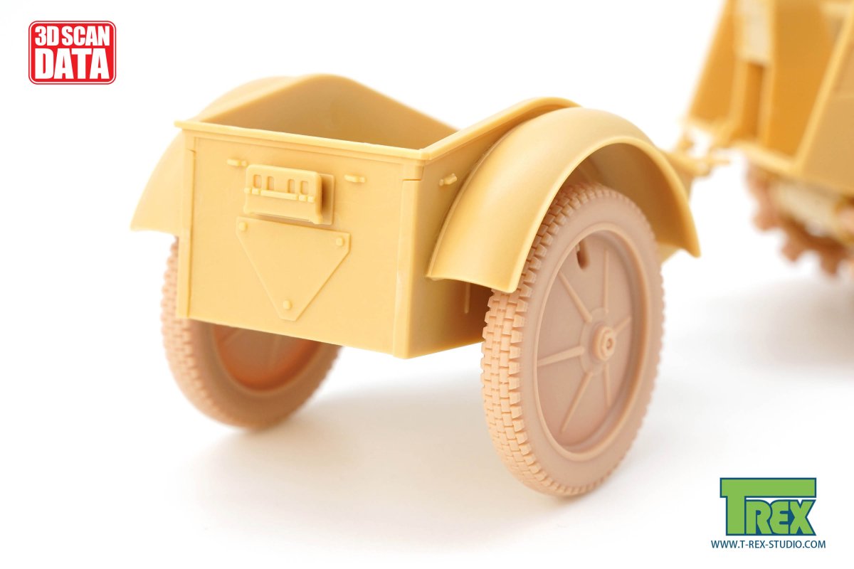 T-Rex Studio TR85060 Kettenkaraftrad Winterkette w/Sprockets, Wheels Type 2 1/35 – image 5