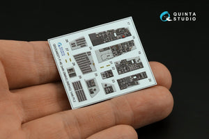 Quinta Studio QDS-48371 F-4E with DMAS 3D-Printed &amp;amp; colored Interior on decal paper (Meng) (Small version) 1/48 – image 6