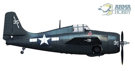 Arma Hobby 70033 FM-2 Grumman Wildcat 1/72 – Bild 5