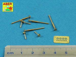 Aber 35L-199 Armament for British WWI Medium Tank Mk.A Whippet 8mm Hotchkiss m.1909 x 4pcs. 1/35 – Bild 3
