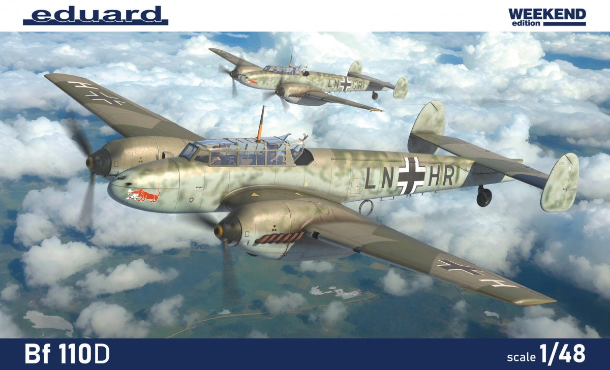 Eduard 8409 Bf 110D 1/48 – Bild 2