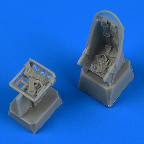 Quickboost QB72543 Ju 87 Stuka seats with safety bets for Zvezda/Academy 1/72