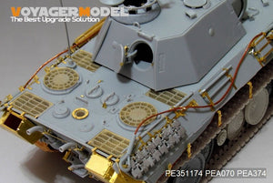 Voyager Model PE351174 WWII German Panther A early ver. Basic（For MENG TS-046）1/35 – obrázek 3