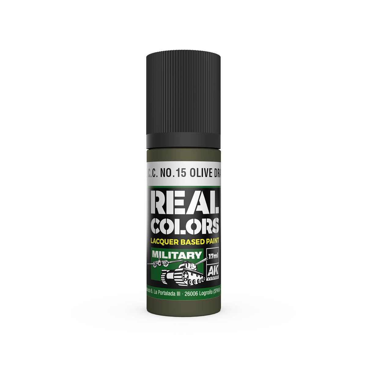 AK Interactive RC875 SCC No.15 Olive Drab 17 ml – image 2