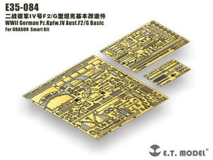 ET Model E35-084 WWII German Pz.Kpfw.IV Ausf.F2/G Basic (For DRAGON Smart Kit) (1/35)