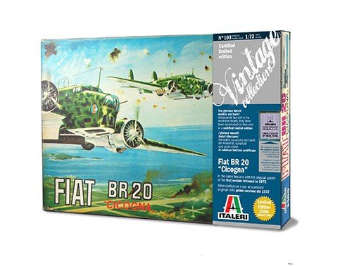 Italeri 0103 Fiat BR 20 "Cicogna" 1/72