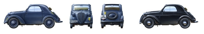 Tamiya 35321 Simca 5 Staff Car 1/35 – imagen 8
