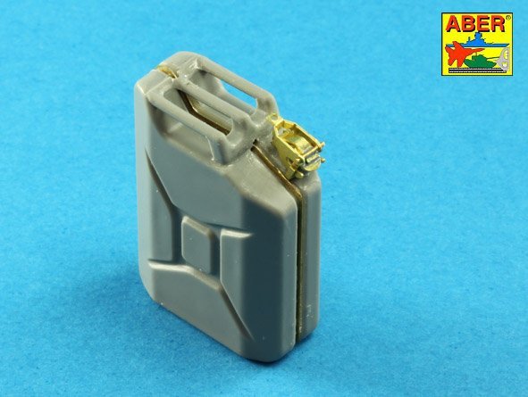 Aber 16158A German WW II 20L Jerry Can closings &amp;amp; 200L fuel drum covers (choice A) (1/16) – obrázek 11
