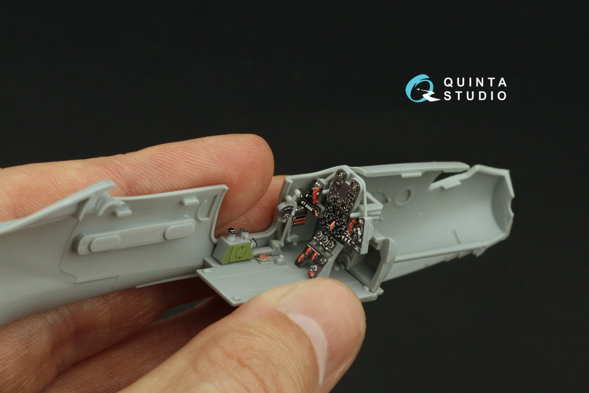 Quinta Studio QD48514 P-39Q/N Airacobra 3D-Printed colored Interior on decal paper (Arma Hobby) 1/48 – Bild 8