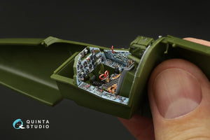 Quinta Studio QD48249 Su-25 3D-Printed &amp;amp; colored Interior on decal paper (Zvezda) 1/48 – Bild 5