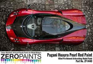 Zero Paints ZP-1440 Pagani Huayra Pearl Red Paint 60ml – Bild 5
