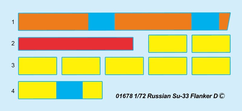 Trumpeter 01678 Russian Su-33 Flanker D 1/72 – image 5