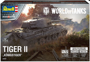 Revell 03503 Tiger II Ausf. B Königstiger World of Tanks 1/72