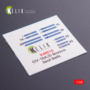 KELIK K48011 OV-10D+ BRONCO INTERIOR 3D DECALS FOR ICM KIT 1/48 – image 5