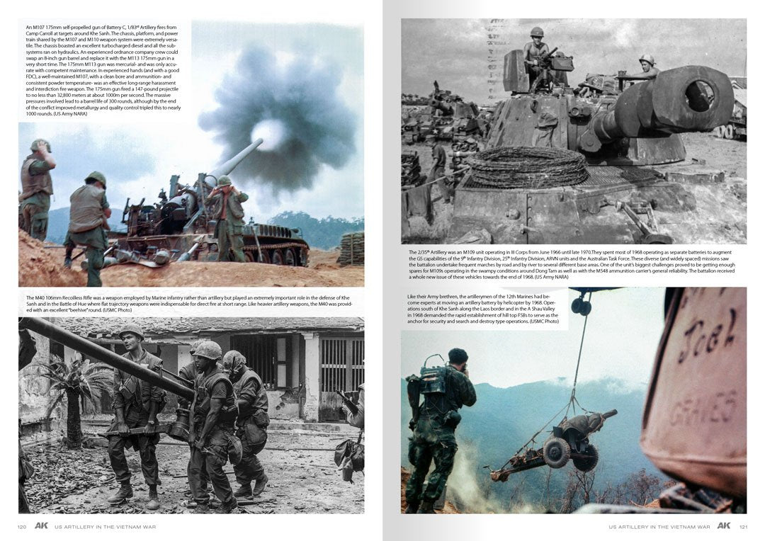 AK Interactive AK130007 AMERICAN ARTILLERY IN VIETNAM EN – Bild 10