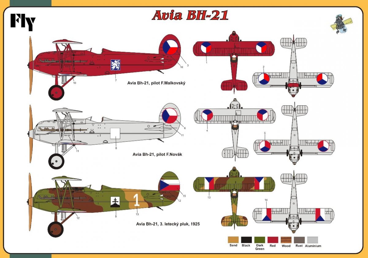 Fly 72011 Avia BH-21 1/72 – Bild 6