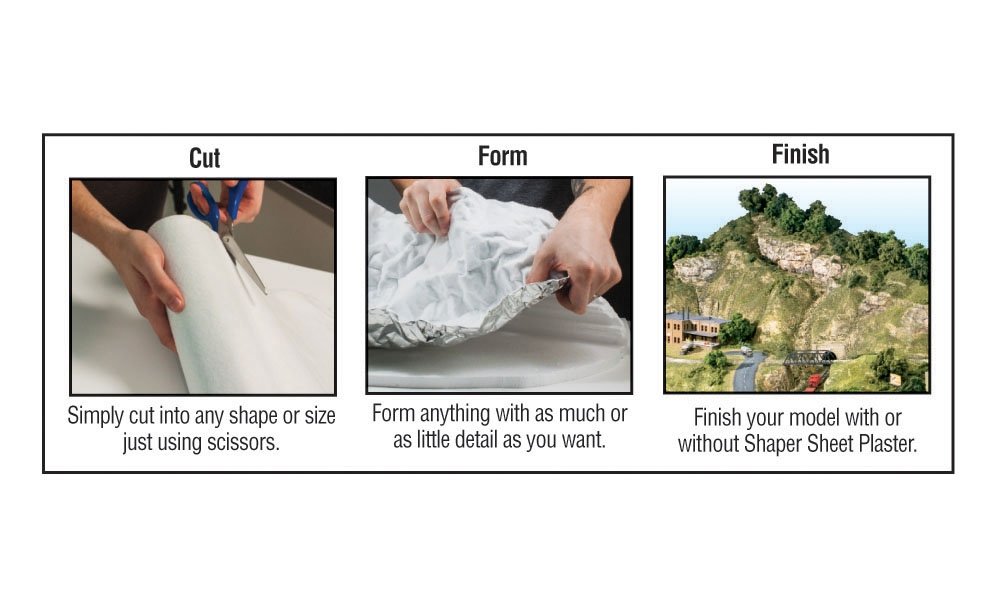 Woodland Scenics WC1179 Terrain Shaping Foil 45.7 x 182 cm – obrázek 4