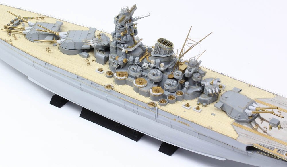 Pontos 37025FB IJN Musashi 1944 Detail up set Advanced Coal Black deck 1/350 – image 2