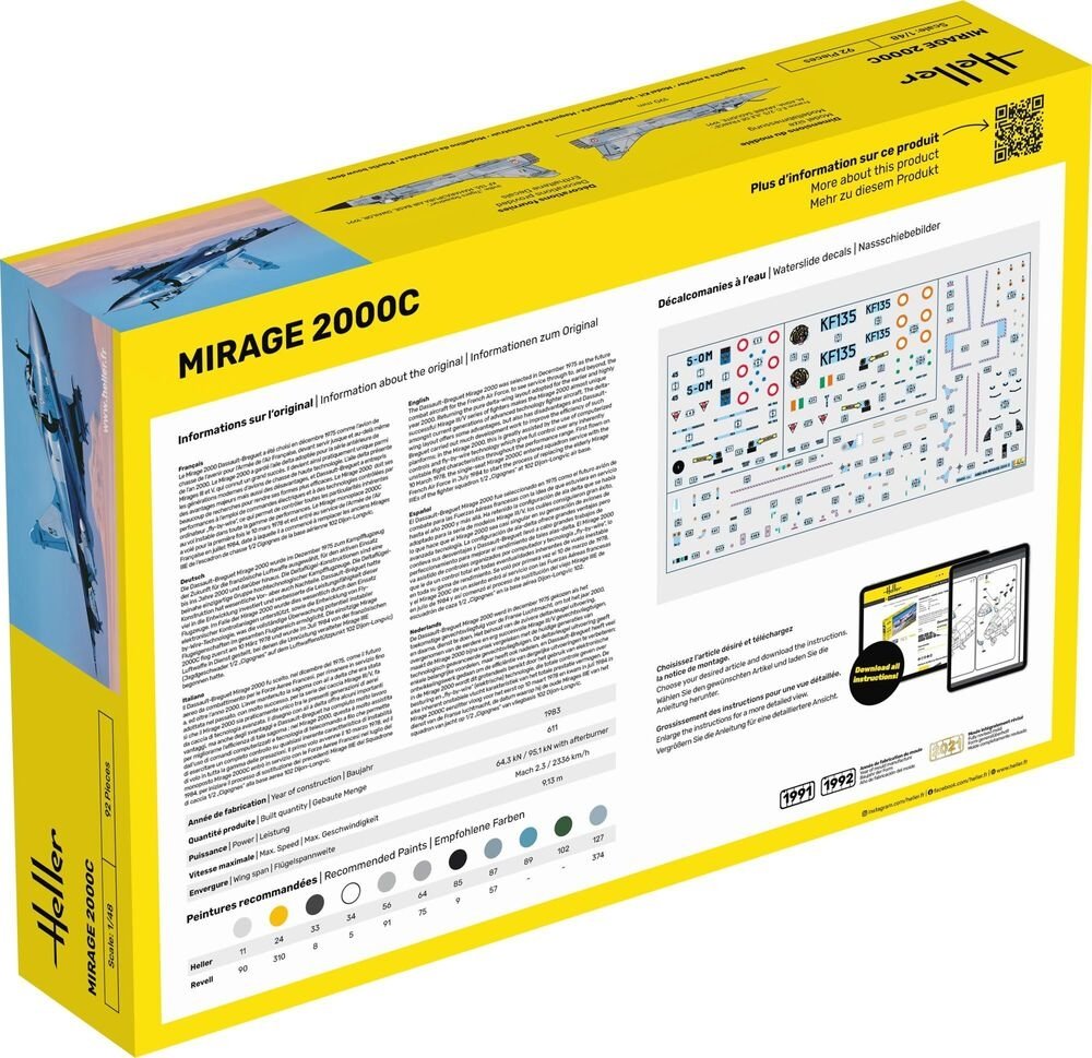 Heller 56426 Starter Kit - Mirage 2000C 1/48 – image 2