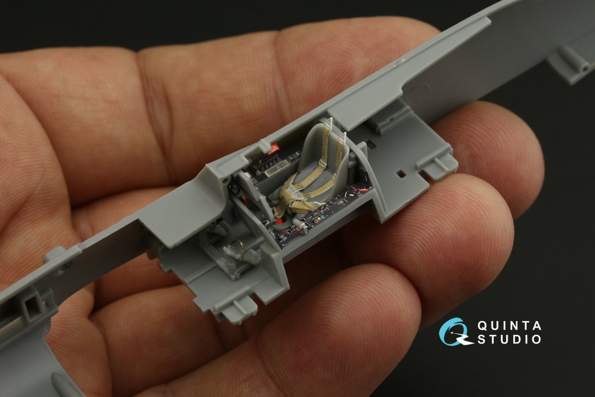 Quinta Studio QD48296 FW 190D-9 3D-Printed &amp;amp; colored Interior on decal paper (HobbyBoss) 1/48 – obrázek 7