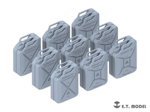 ET Model P35-242 WWII German 20L JERRY CANS SET(3D Printed) 1/35 – obrázek 2