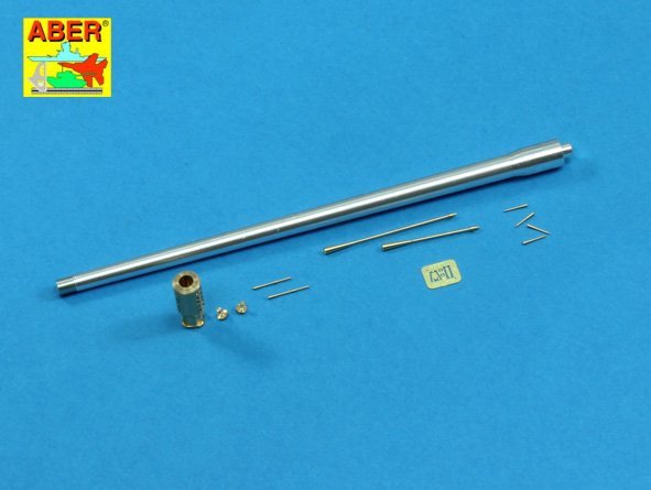 Aber 35L-185 Armament for Soviet JS-7 Heavy Tank (With short muzzle brake) 1x130mm, 2x14.5mm, 6x7.62mm 1/35