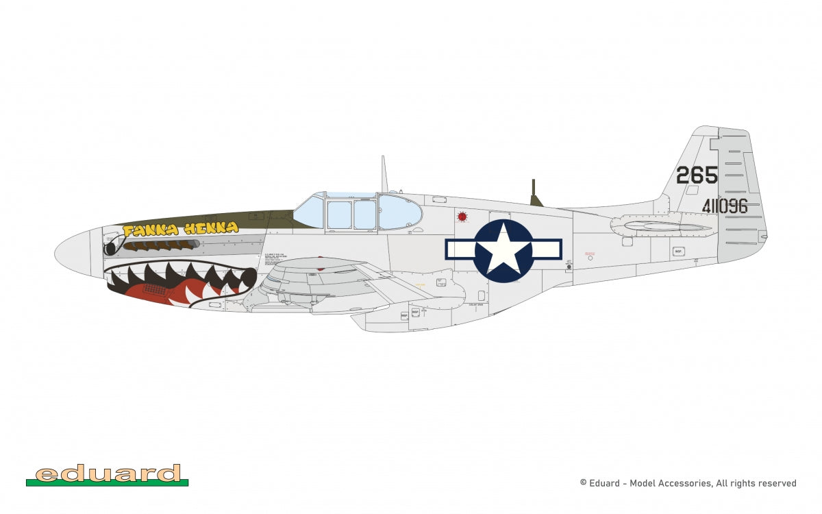 Eduard 82108 P-51B/ C Mustang w/ dorsal fin 1/48 – immagine 11