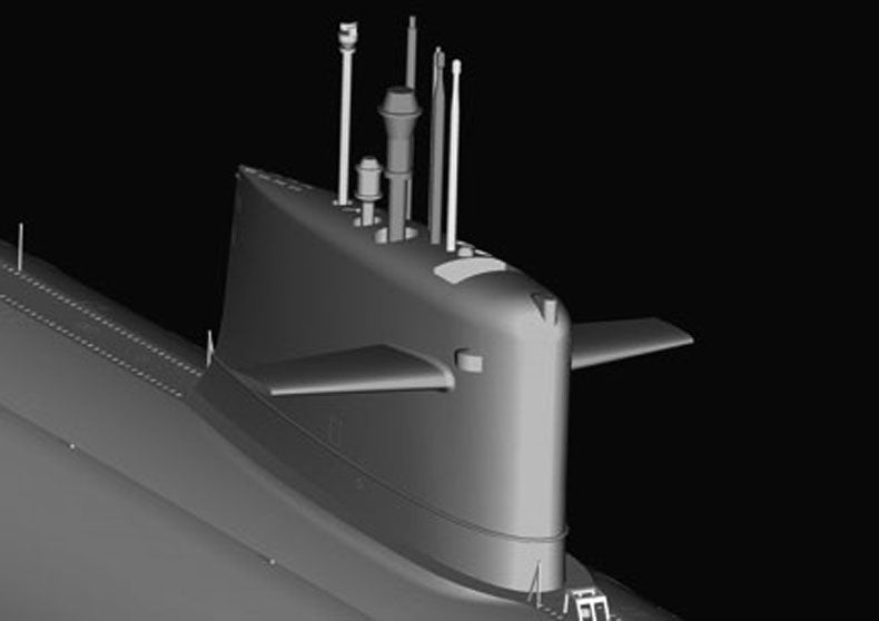 Hobby Boss 83512 PLAN Type 091 Han Class SSN 1/350 – obrázek 10