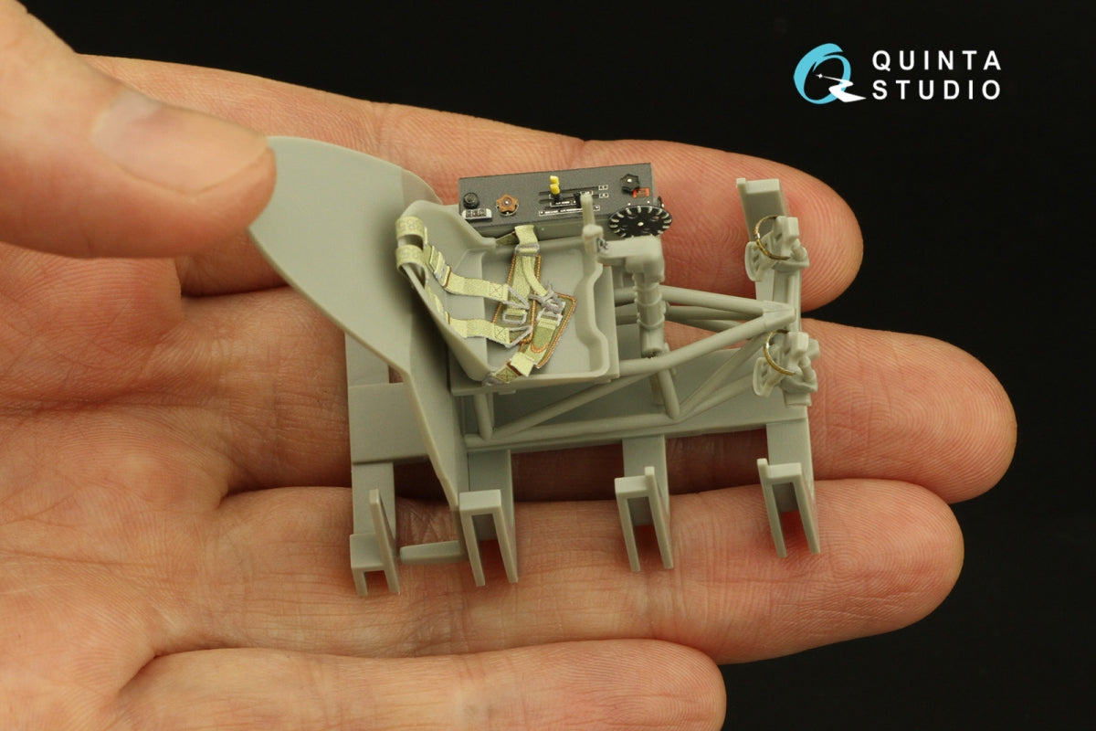 Quinta Studio QD32166 Do 335A-12 3D-Printed &amp;amp; colored Interior on decal paper (Zoukei-Mura) 1/32 – Bild 10