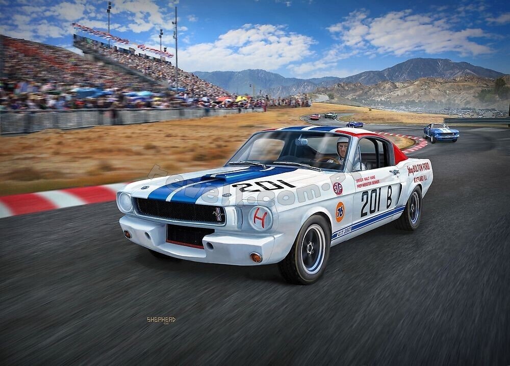 Revell 07716 Shelby GT 350 R &amp;#39;66 1/24 – obrázek 3