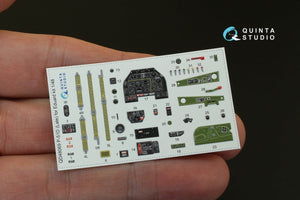 Quinta Studio QD48069 P-51D (Late) 3D-Printed &amp;amp; colored Interior on decal paper (for Eduard kit) 1/48 – obrázek 2