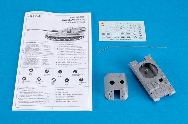 Trumpeter 07221 UK AS-90 SPG (1/72) – imagen 2
