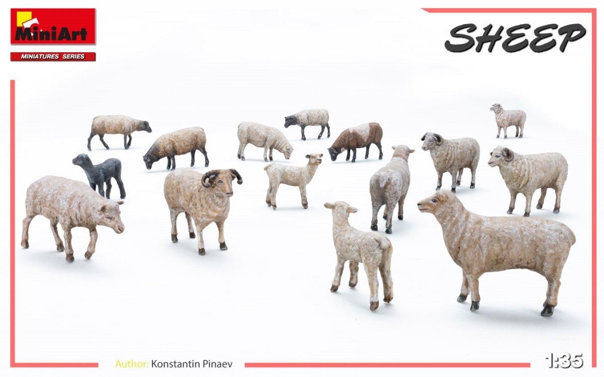 MiniArt 38042 SHEEP 1/35 – image 6