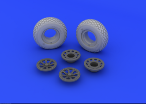 Eduard 632015 P-51 wheels 1/32 (Tamiya) – image 3