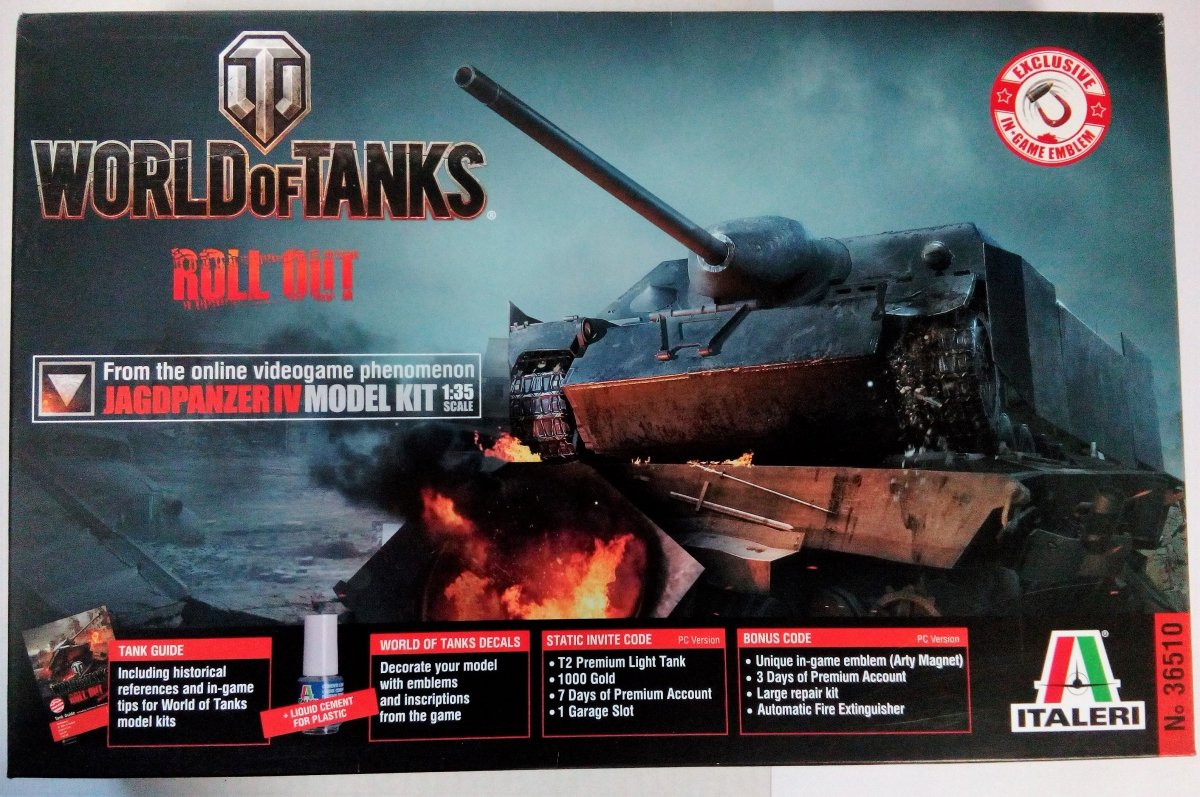 Italeri 36510 World Of Tanks - Jagdpanzer IV 1/35 – Bild 2