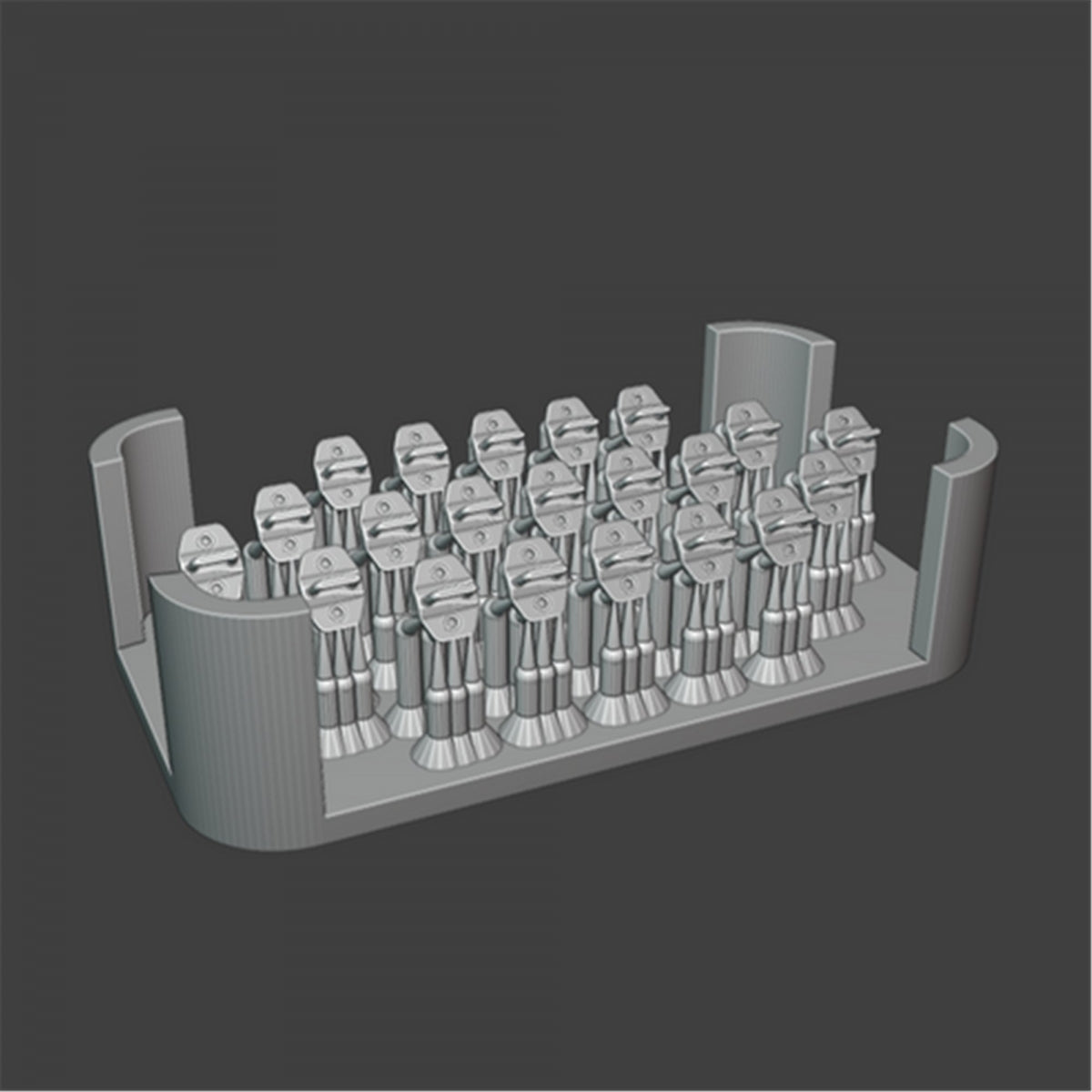 Yamamoto YMPTUN156 DOOR STRIKER PLATE - 20szt. 1/24