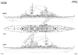 Kagero 7086 The German Heavy Cruiser Prinz Eugen EN/PL – image 4
